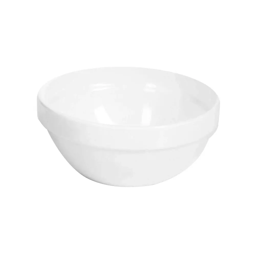 (6 бр.) Купичка - FRIENDLY - Рециклиран PET - 500ml - Ø 140mm - Дълбочина: 65mm - Бяло