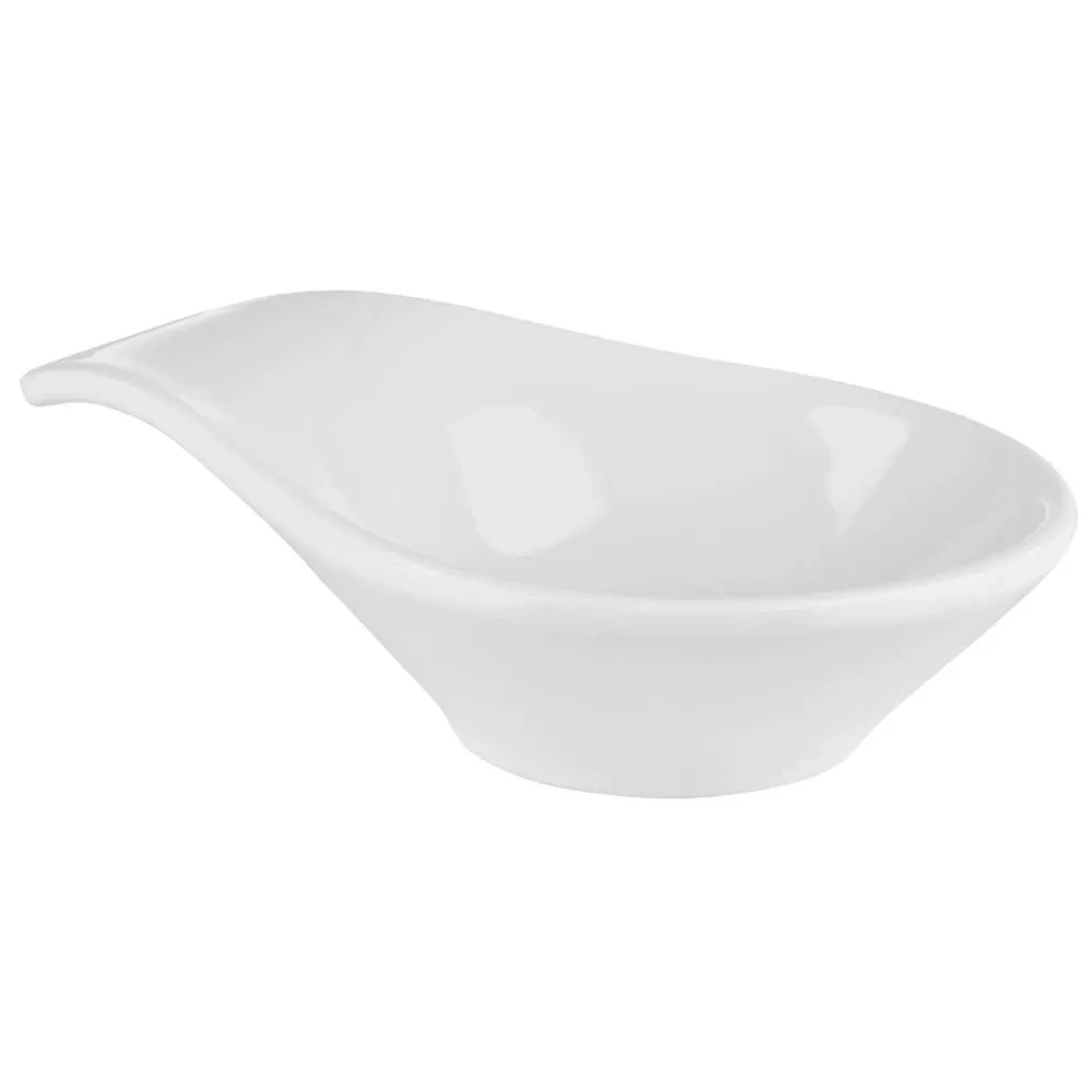 (12 бр.) Купички за сос - FRIENDLY - PET - 60ml - 115x75mm - Бял