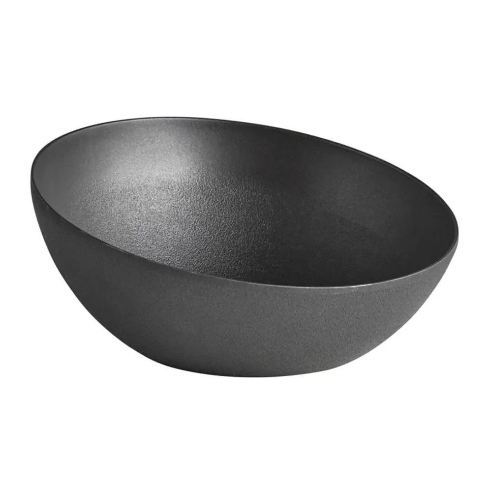 (6 бр.) Купа - FROSTFIRE - Алуминий - 3L - Ø 325mm - Дълбочина: 140mm - Черно