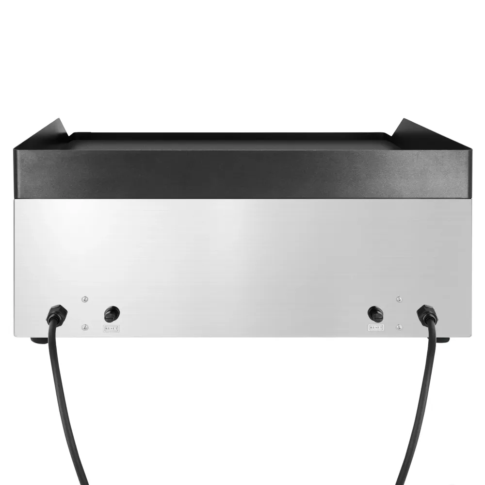 Професионална Електрическа плоча за печене (fry-top) - 4.4kW - Гладка - Площ за готвене: 600x335mm