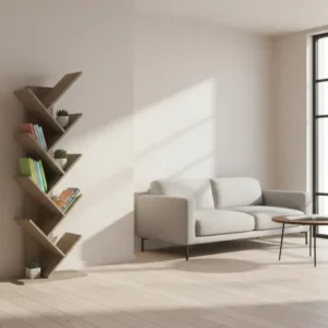 Етажерка за книги Fyllo сонома 50x25x141.5см