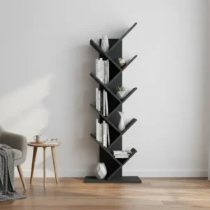 Библиотека Fyllo антрацит 50x25x141.5 см
