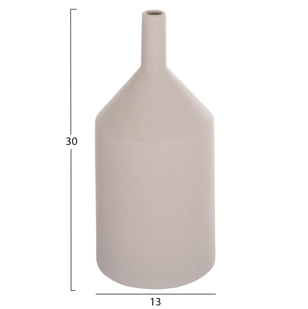 Декоративен керамичен плот за маса Galad сив мат φ13x30hcm