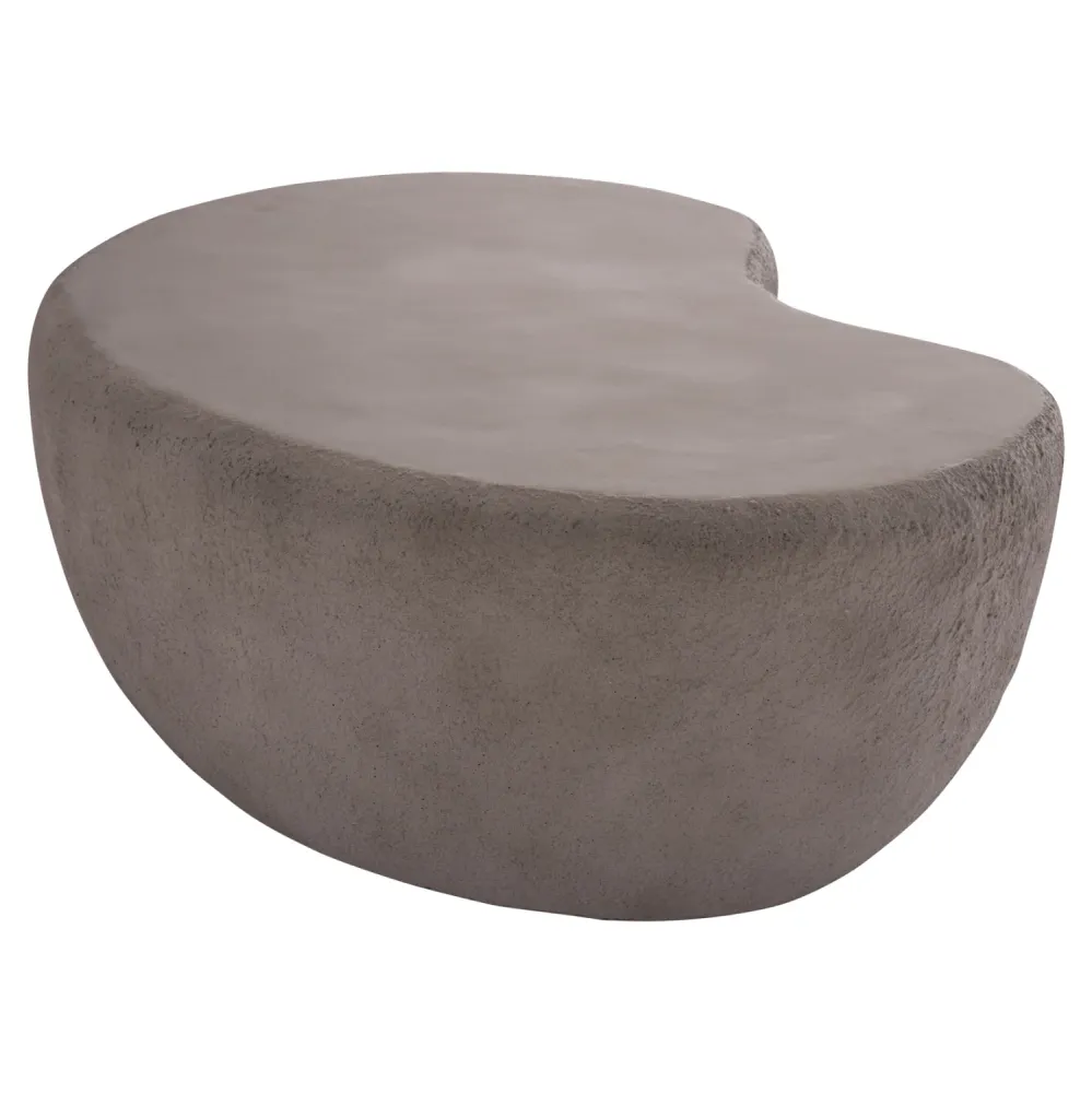Холна маса GERSON 122x78-5x40 см -сив цвят