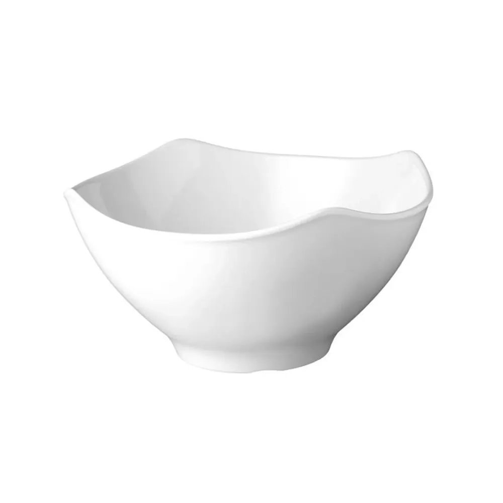 (6 бр.) Купа - GLOBAL BUFFET - Меламин - 6L - правоъгълна - 350x350mm - Дълбочина: 170mm - Бяло