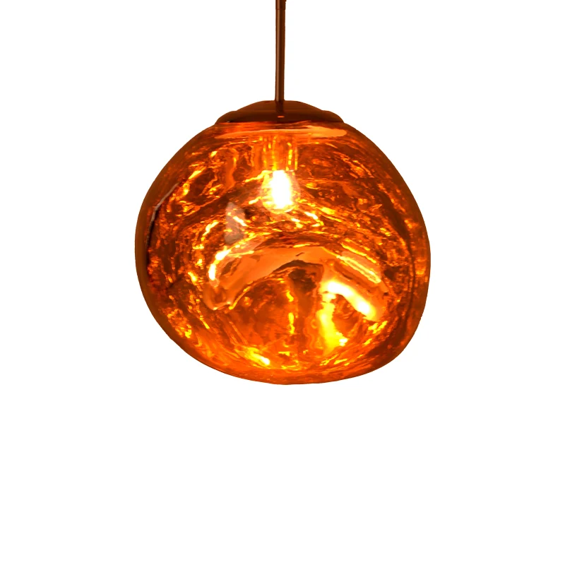 Плафон Gloine E27 в цвят мед D28x60см