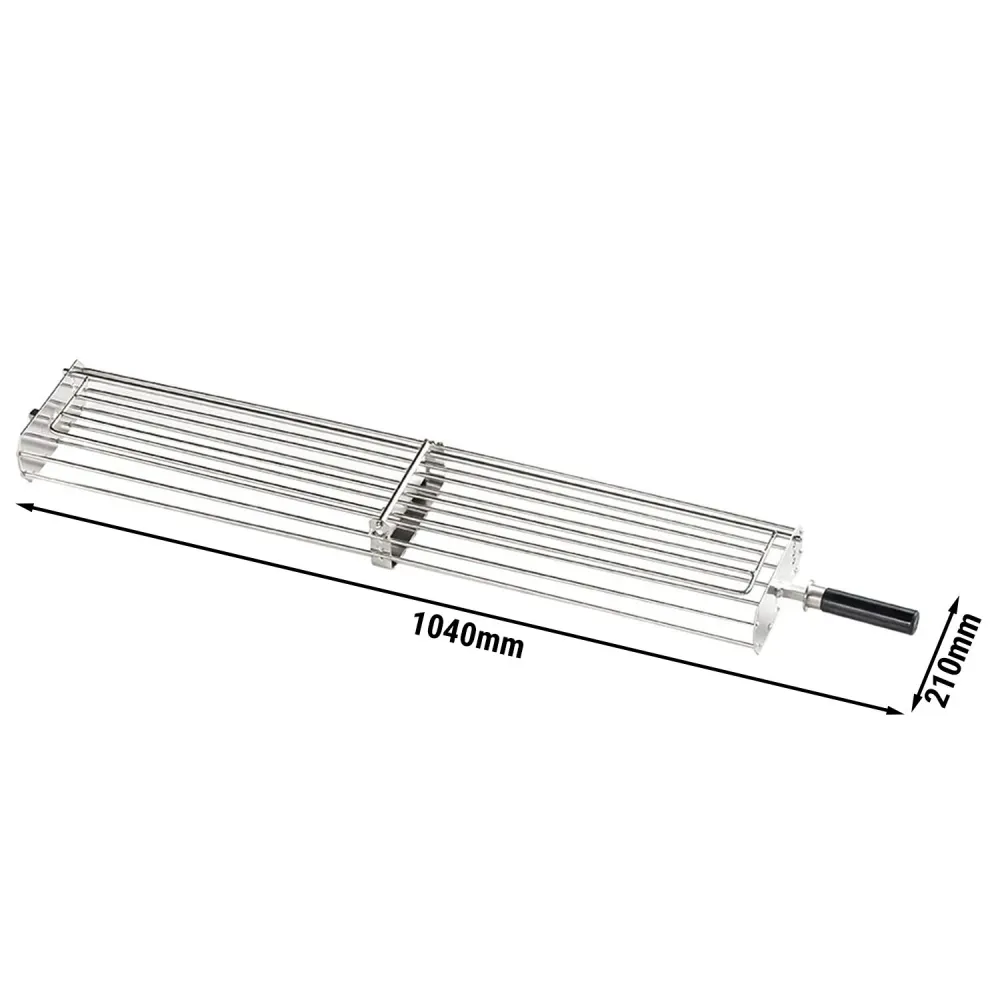 Кош за грил за пилета серия GM/HGEM/EM - 1040x210x85mm - Неръждаема стомана