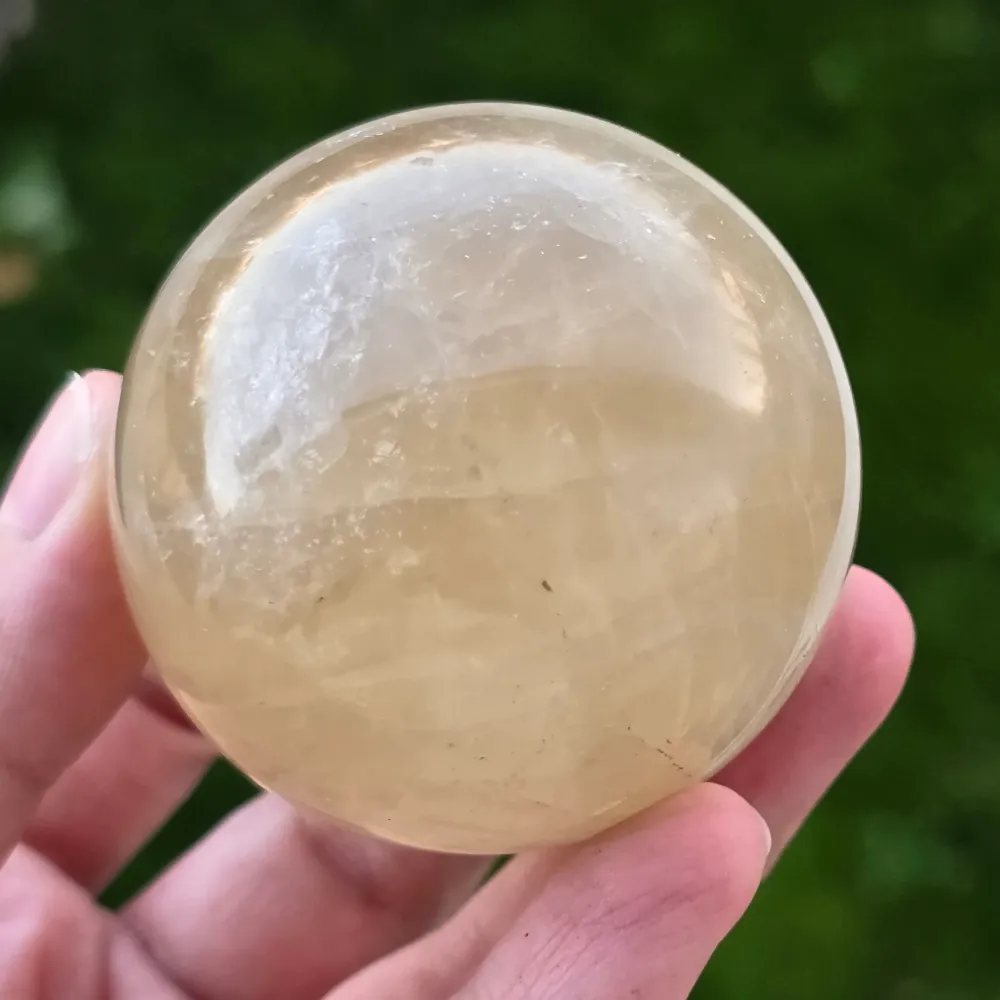 Сфера Golden Healer, кварц лимон модел 1