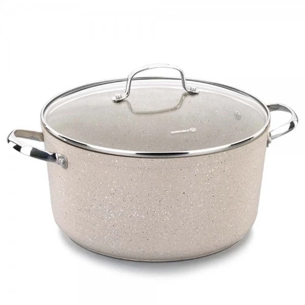 Тенджера с капак «Granita A1262» с гранитно покритие, размер 8л