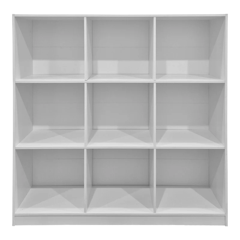 Библиотека GRIDEA бяла 119.5x30x121см