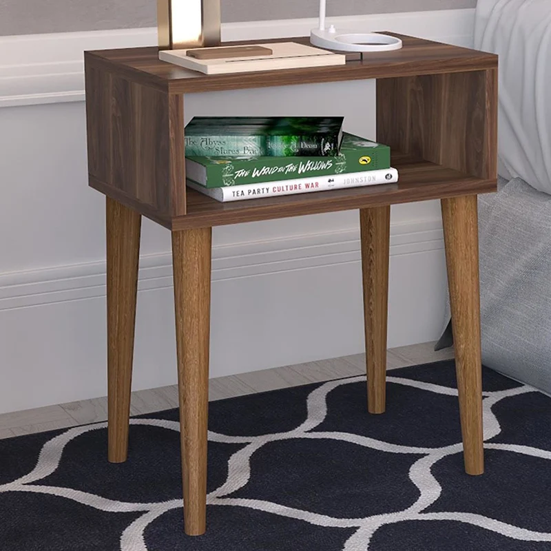 Нощно шкафче Hank орех 45x30x60см