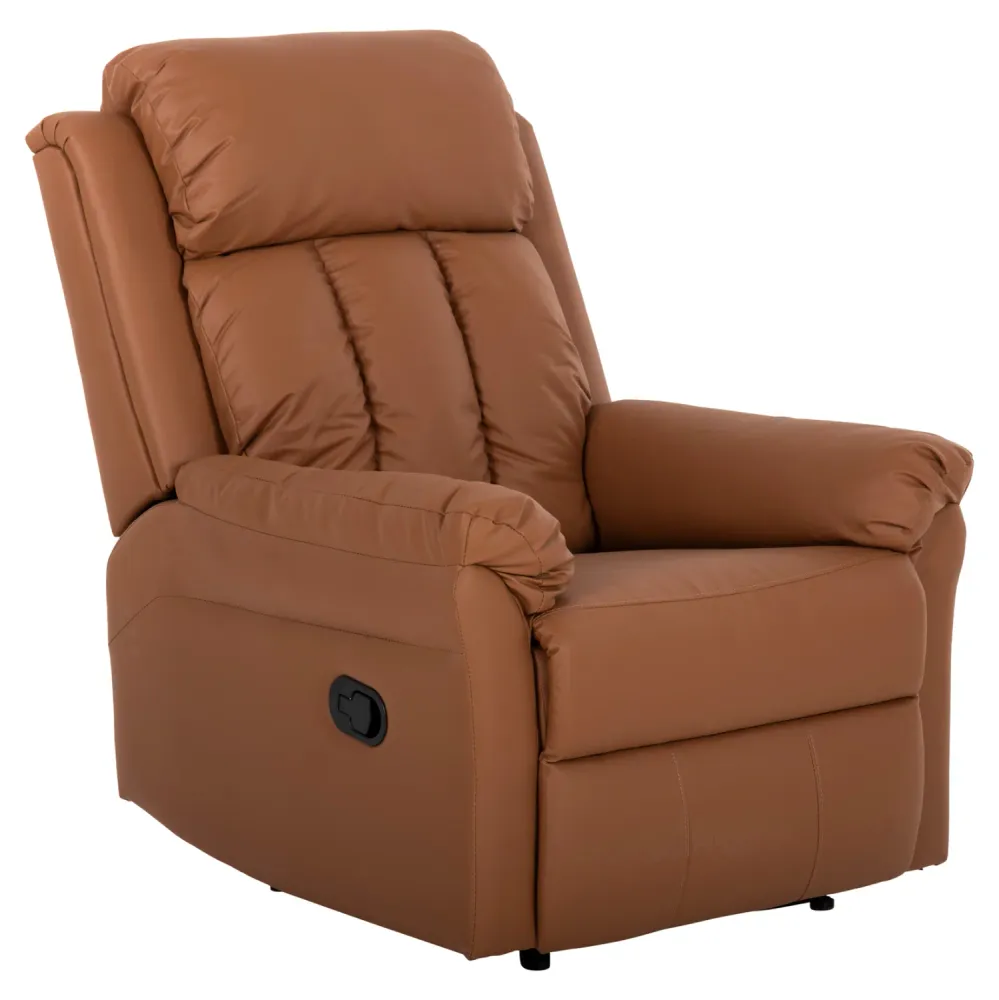 Масажно кресло HARP кафяв цвят PU 76x94x102