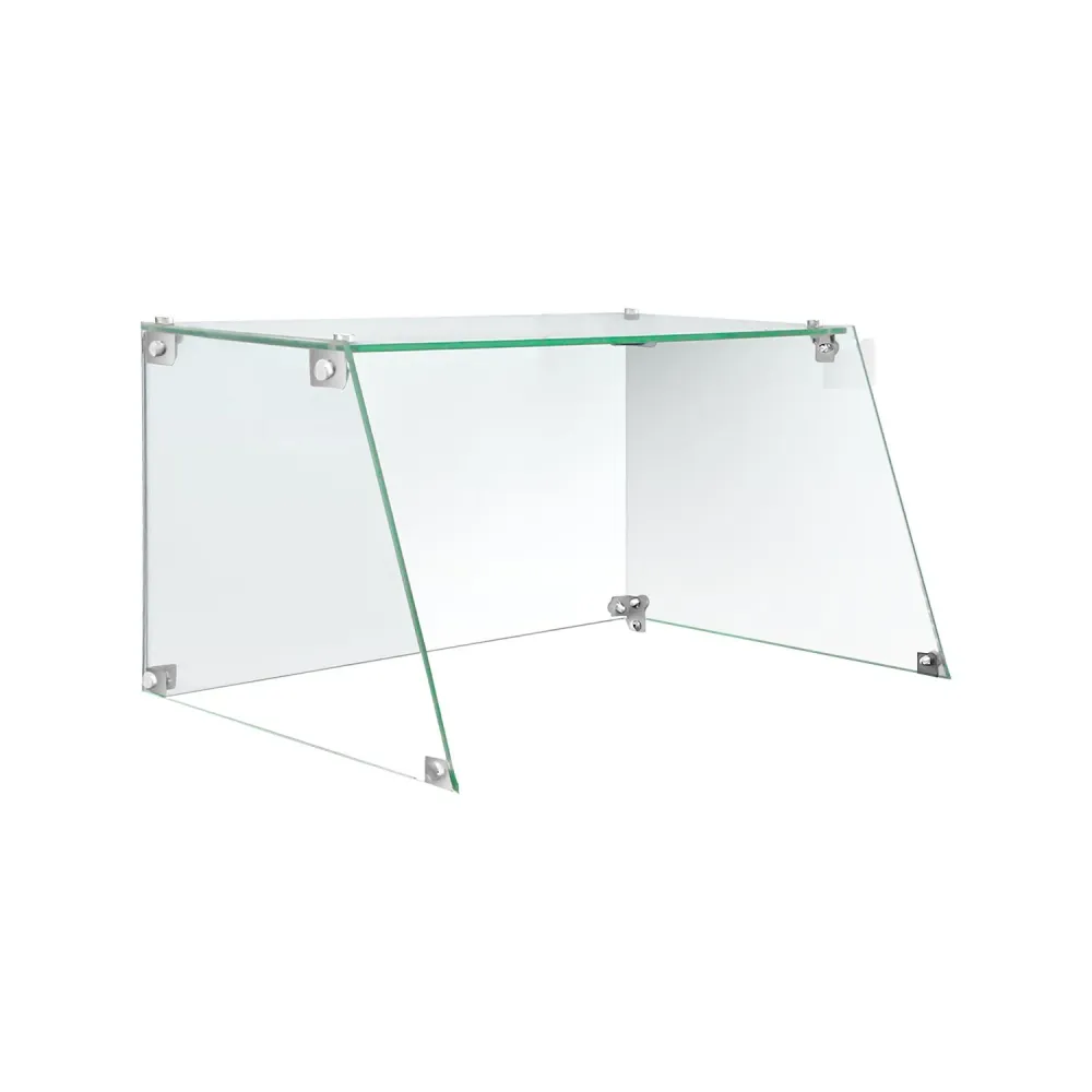 Стъклен надстройка за грил за хот дог HDGJ7N - 460x325x250mm - Стъкло