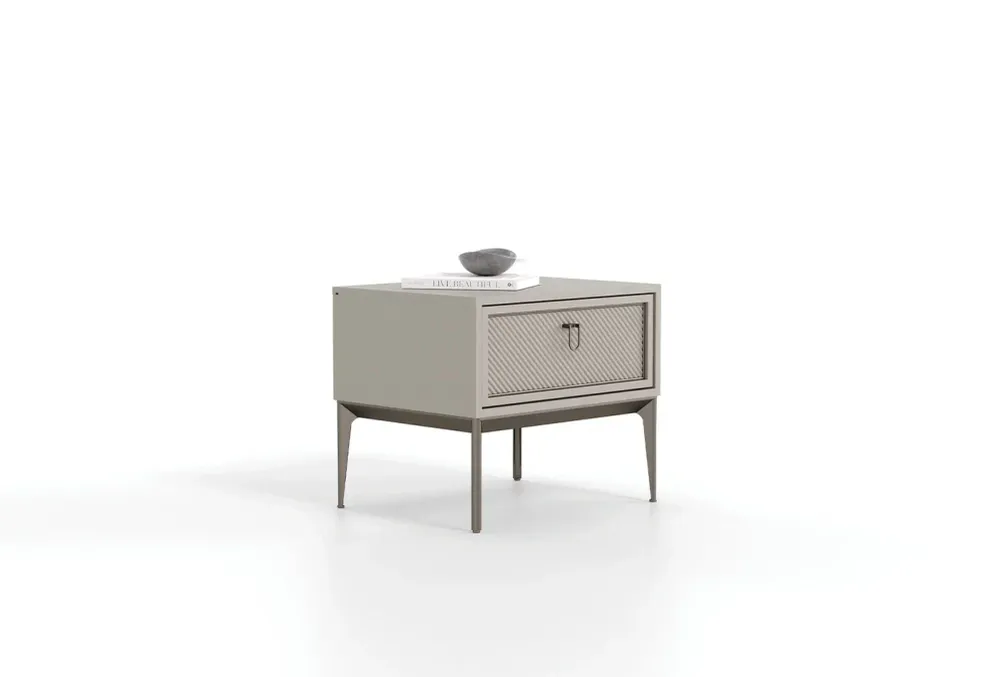 Нощно шкафче «Hera» + чекмедже, размер 60х52х48см
