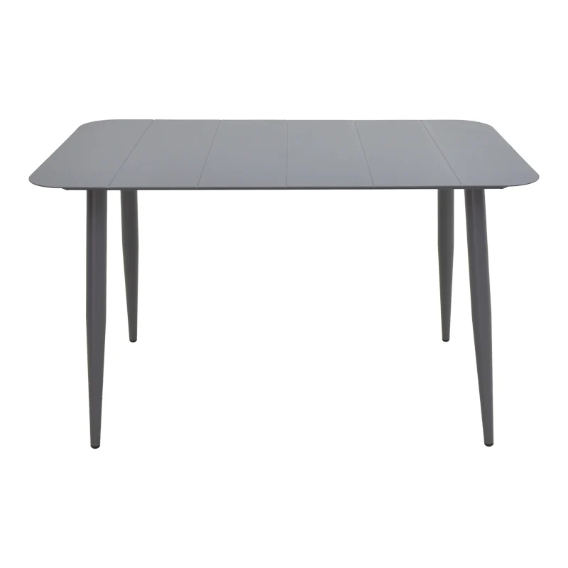 Комплект за хранене HEVEN-VISTA от 7 части антрацит алуминий 150x80x72см