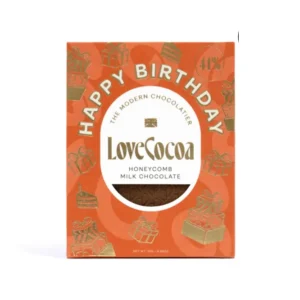Млечен шоколад Honeycomb: HAPPY BIRTHDAY