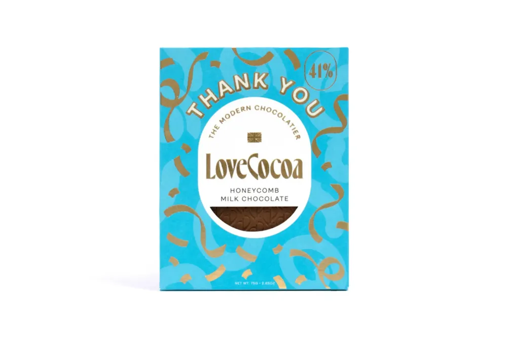 Млечен шоколад Honeycomb: THANK YOU