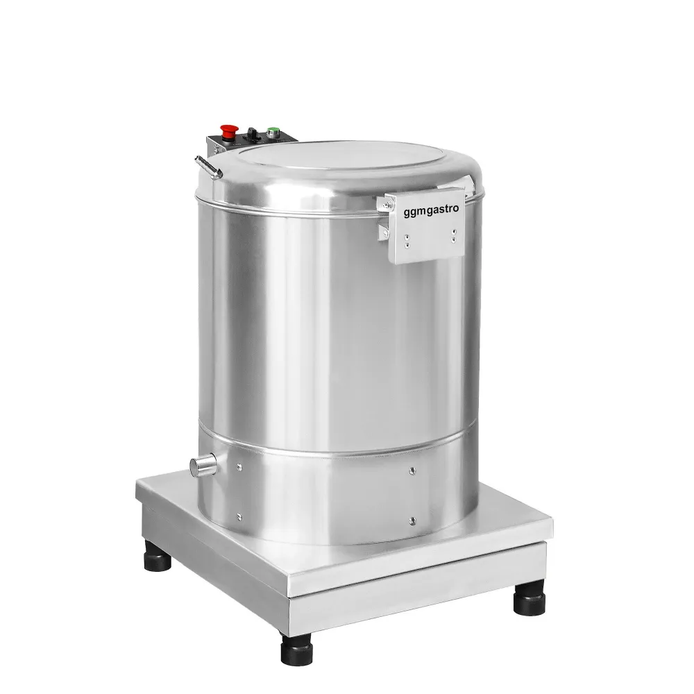 Професионална центрофуга за зеленчуци — електрически/HoReCa - 35L - 70kg/h - 230V - 370W - 1400об/мин - неръждаема стомана...