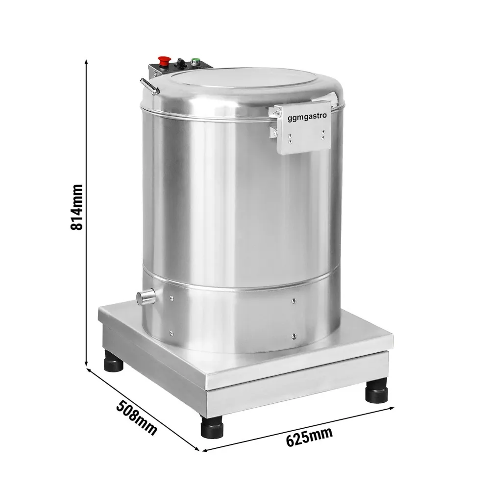 Професионална центрофуга за зеленчуци — електрически/HoReCa - 35L - 70kg/h - 230V - 370W - 1400об/мин - неръждаема стомана...