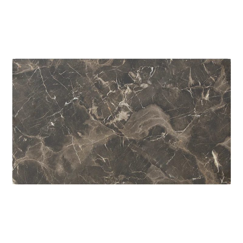 Плот за маса HPL Verhia тъмносив вид на мрамор 69x120cm 12mm дебелина