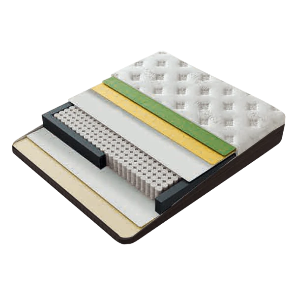 Тапицирана спалня с матрак HUGO 180 x 200 - сив 29