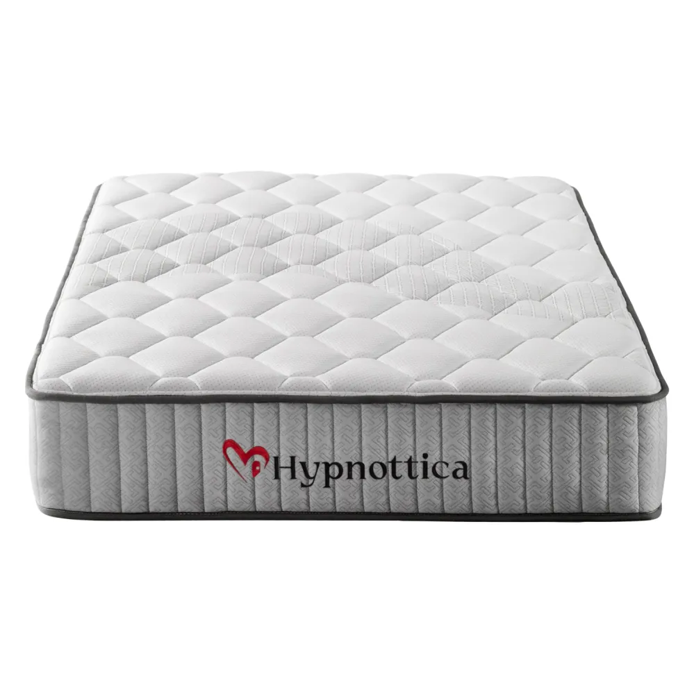 Матрак полудвойно HYPNOTICA с джобни пружини - бял 120x200x25hcm