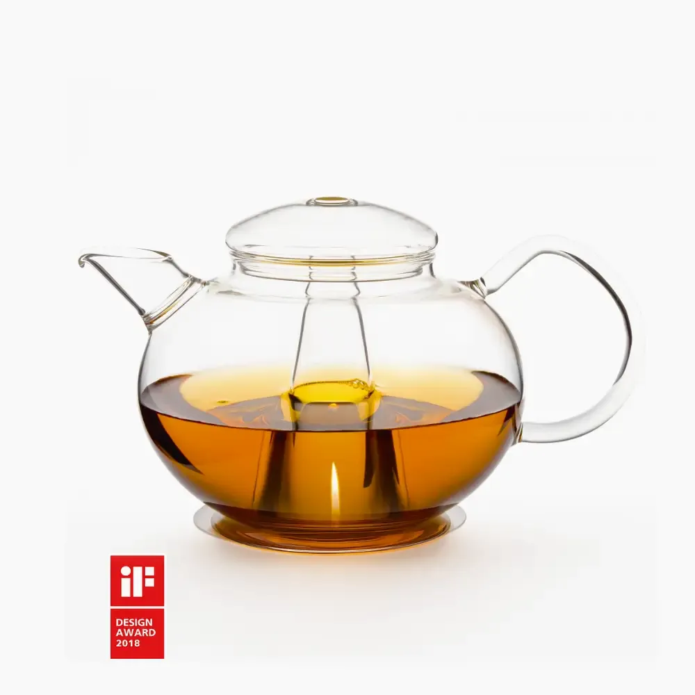 Чайник от йенско стъкло Illos С Подгряваща Стой – Trendglas Jena