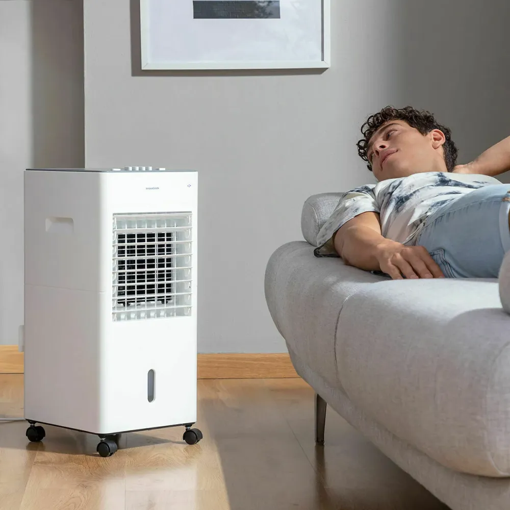 Многофункционален Преносим Изпарителен Климатик InnovaGoods 5 L Бял 65 W (След ремонт C)