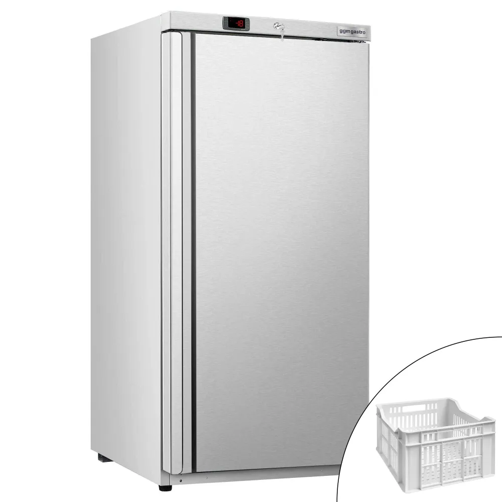 Фризер-ракла от неръждаема стомана (INOX) ECO - 510l - с 1 врата и 11 коша