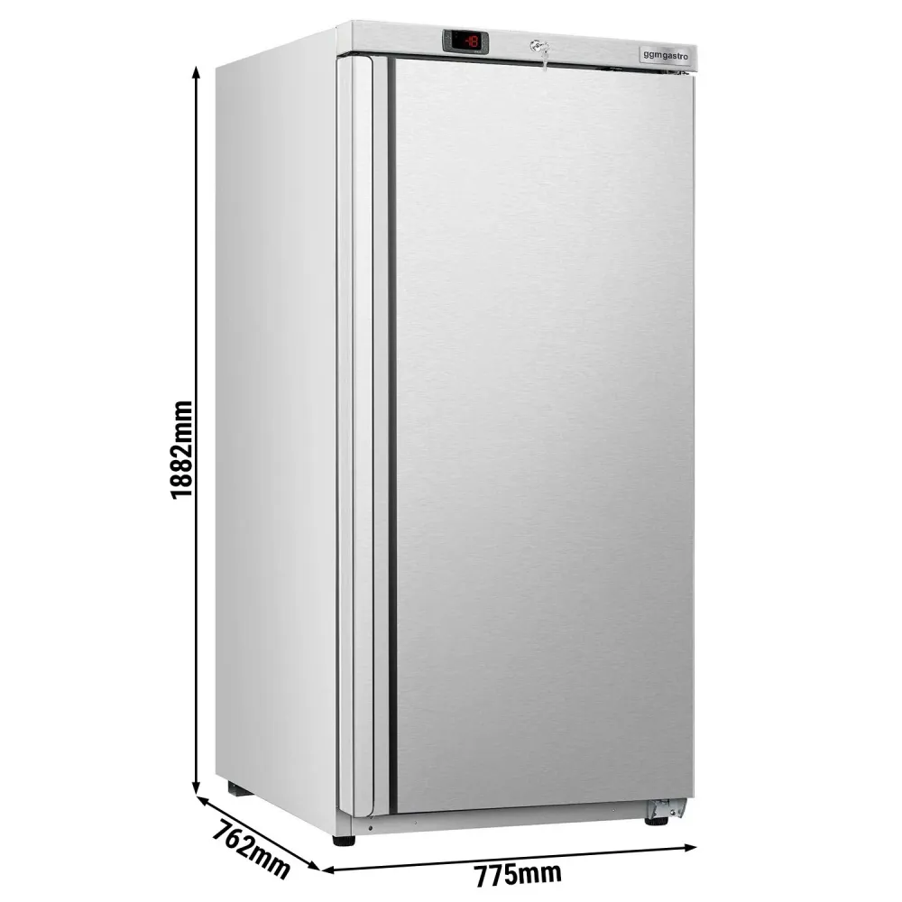 Фризер-ракла от неръждаема стомана (INOX) ECO - 510l - с 1 врата и 11 коша