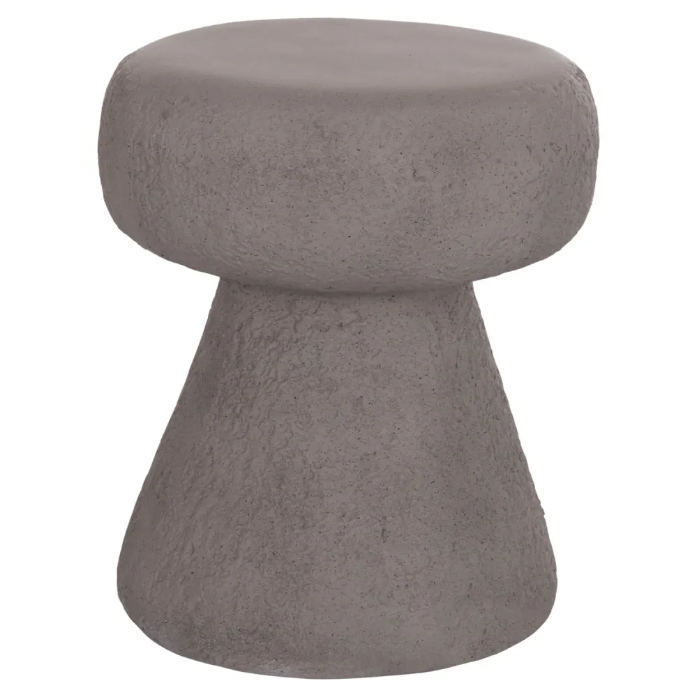 Табуретка INTERON сив цвят Φ34x39