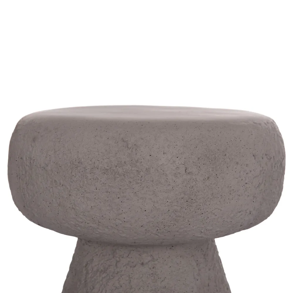 Табуретка INTERON сив цвят Φ34x39