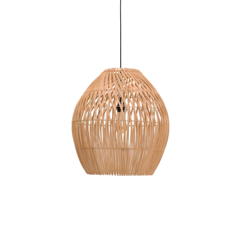 Плафон Irden ратан в естествен абажур d50x40см