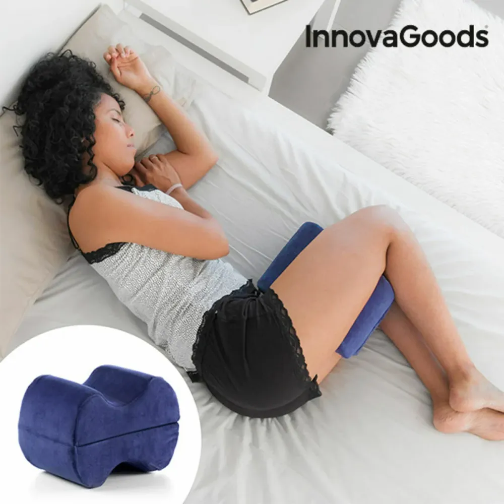 Ергономична Възглавница за Колена и Крака Jewel Bedding - Legs & Column Duo Pillow InnovaGoods IG113737 Син (След ремонт )