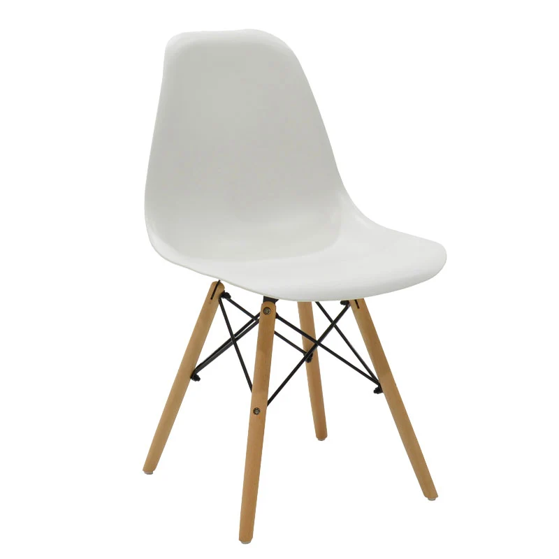 Комплект трапезна маса Julita от 3 части MDF в бял цвят D60x73см