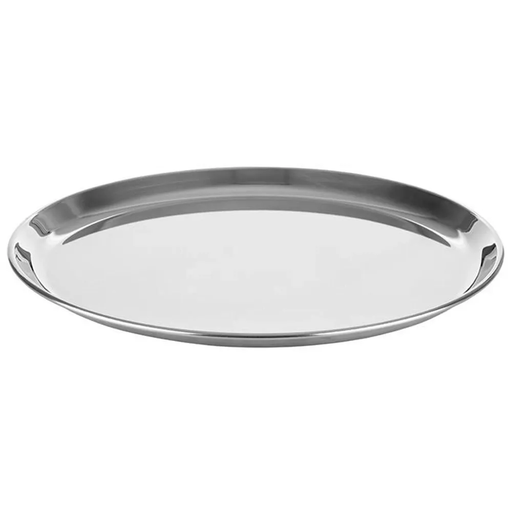 (6 бр.) Табла за сервиране - KAFFEEHAUS - Неръждаема стомана - Ø270mm - Височина: 15mm
