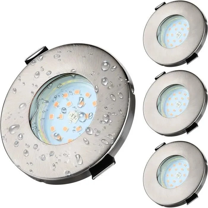 Kambo Вградена таванна LED спот лампа с 4 бр. 6W GU10 крушки