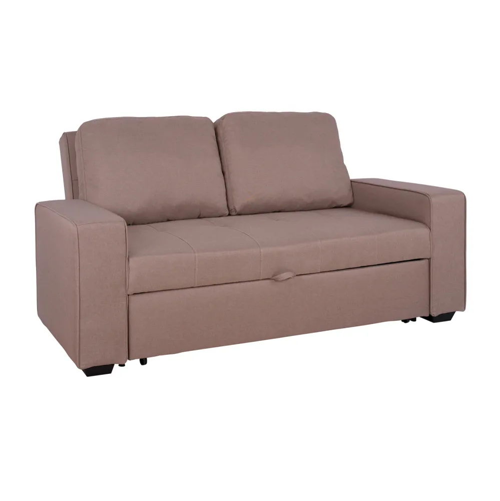 Двуместен диван KANNA 175x100x83 бежов плат