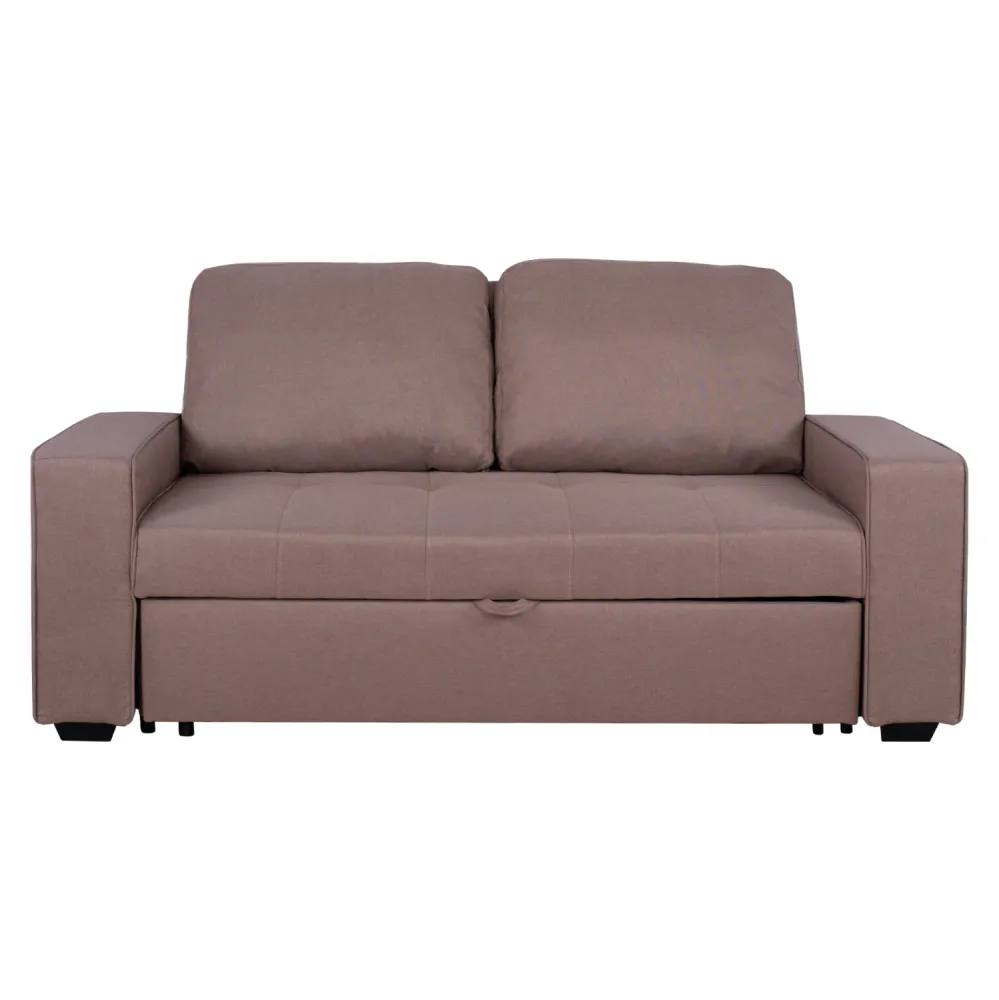 Двуместен диван KANNA 175x100x83 бежов плат