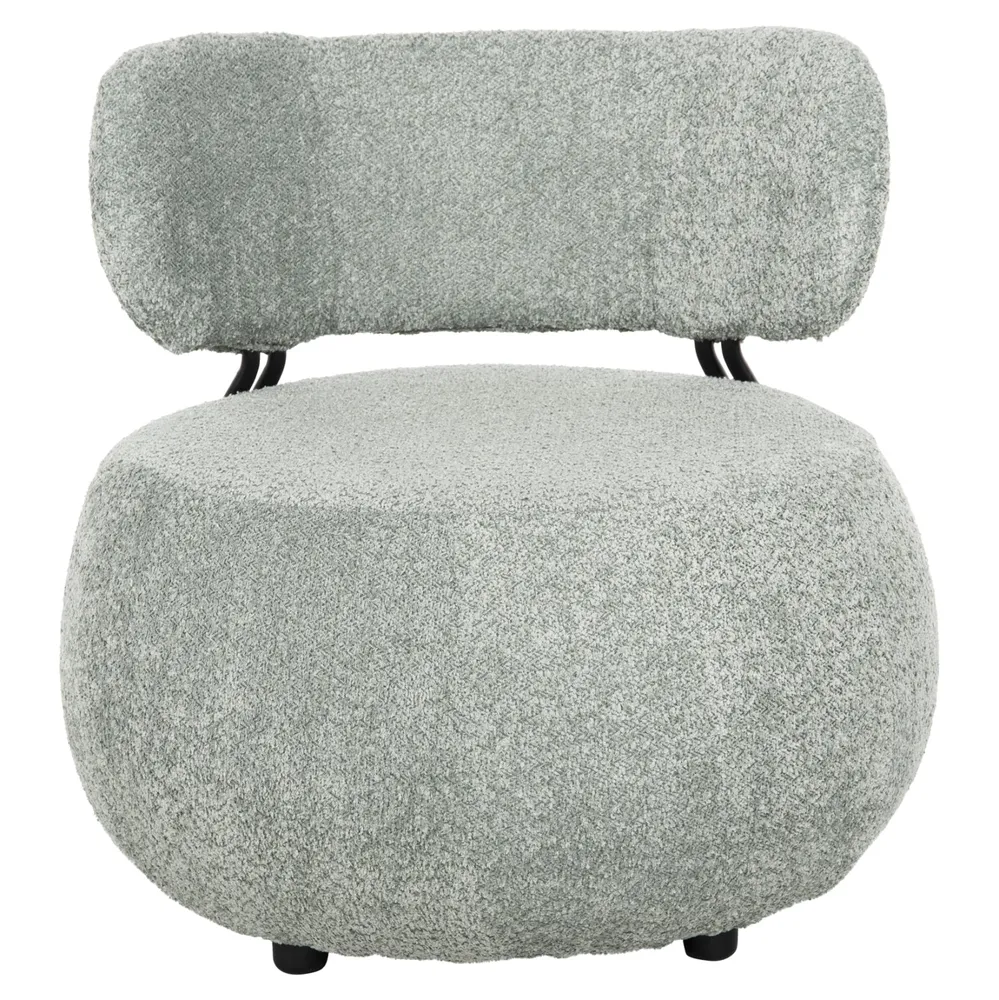 Кресло KARSEN цвят шамфъстък 75x75x75H см