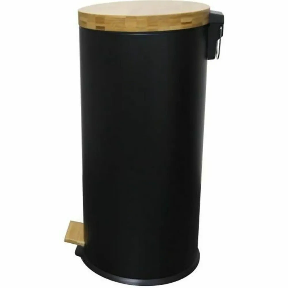 Кошче за Боклук Kitchen Move Черен Матово черно 30 L