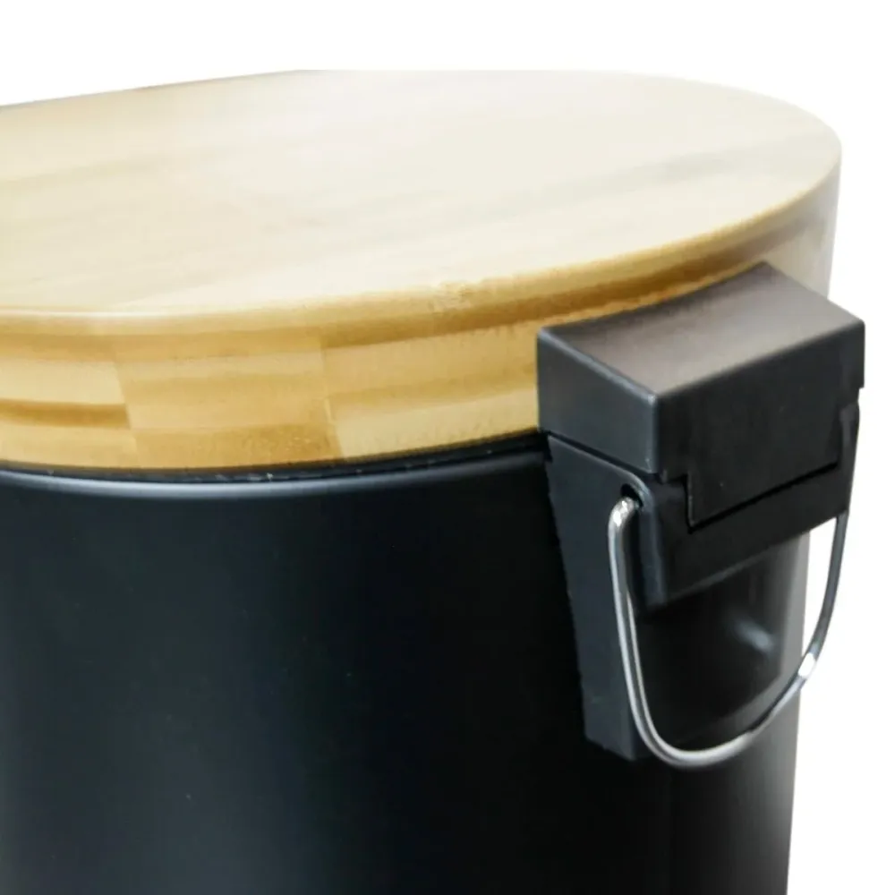 Кошче за Боклук Kitchen Move Черен Матово черно 30 L