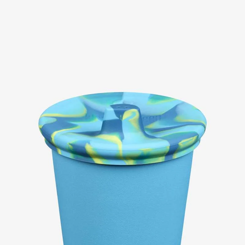 Klean Kanteen Kid Cup Sippy капак за чаша 296ml - 2-Pack - Син/Тай Дай