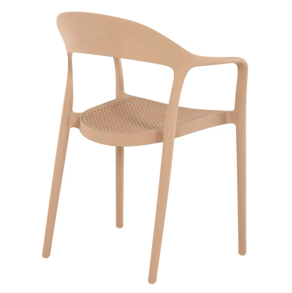 Кресло KLEO цвят капучино pp 57x53x81