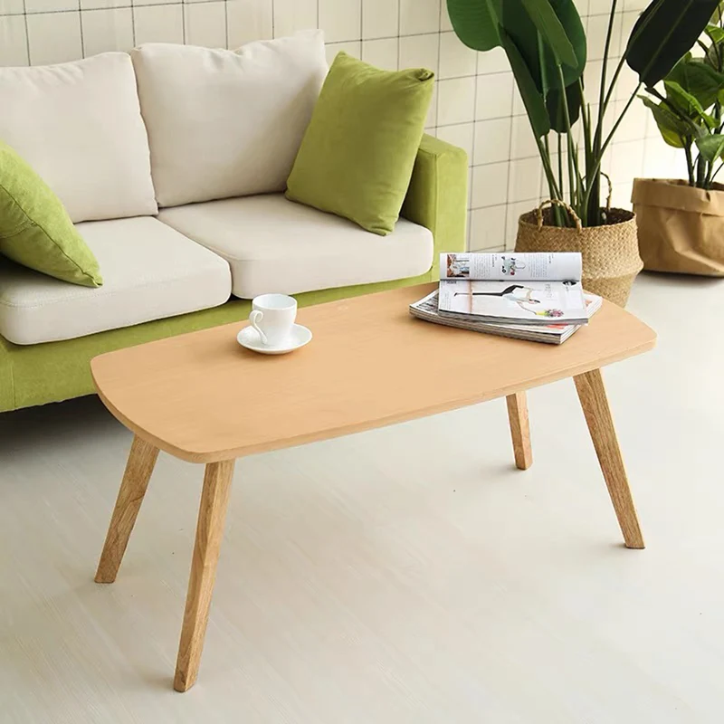 Холна маса KOMELA от mdf в естествен цвят 100x48x45см