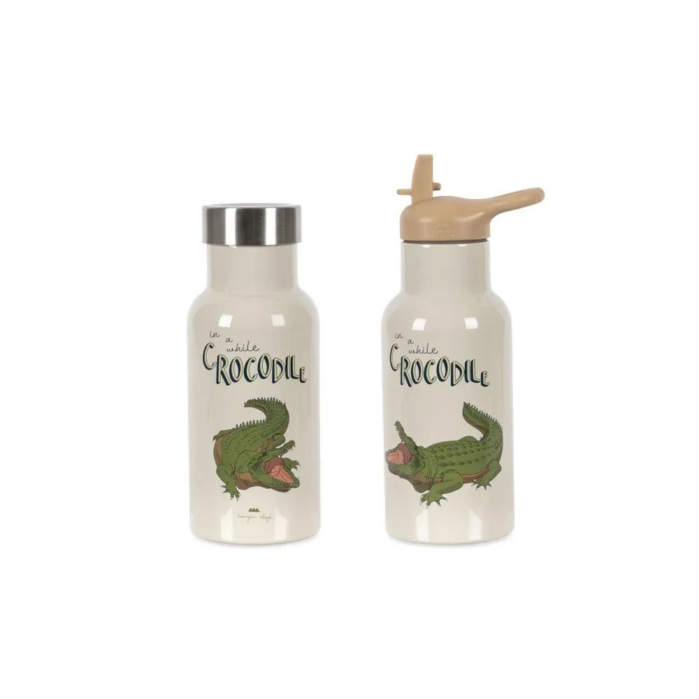 Konges Slojd Термо бутилка - crocodile