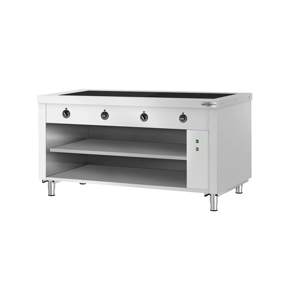 Топъл бюфет (тип Бейн Мари) KOPENHAGEN - 1560mm - с гореща плоча