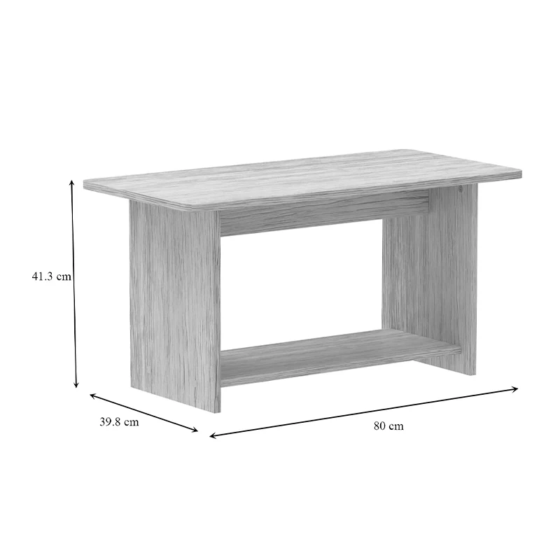 Холна маса Kumba цвят дъб 80x40x42см