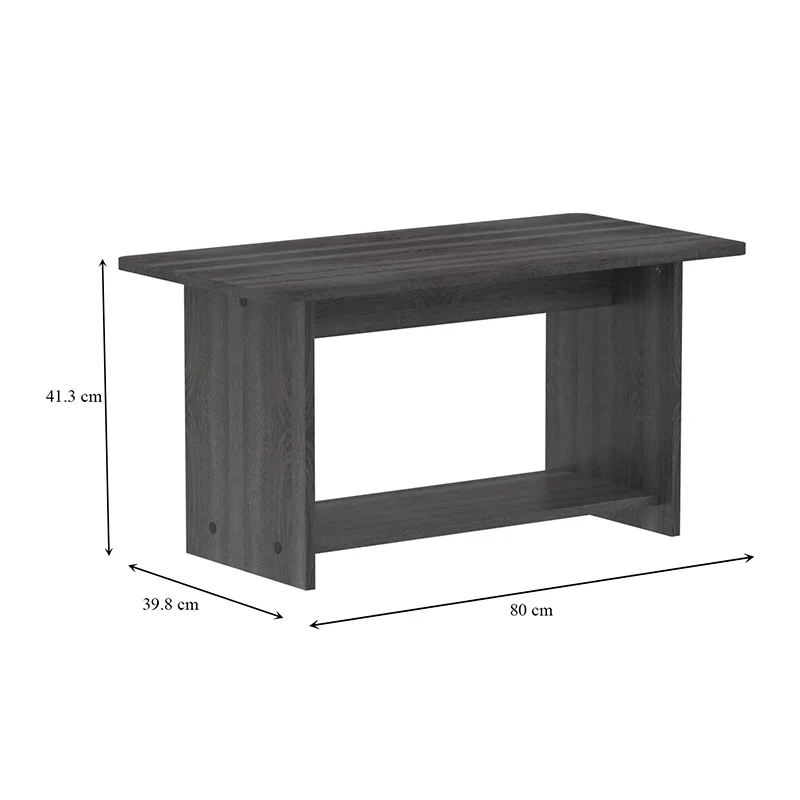 Холна маса Kumba цвят антрацит 80x40x42см