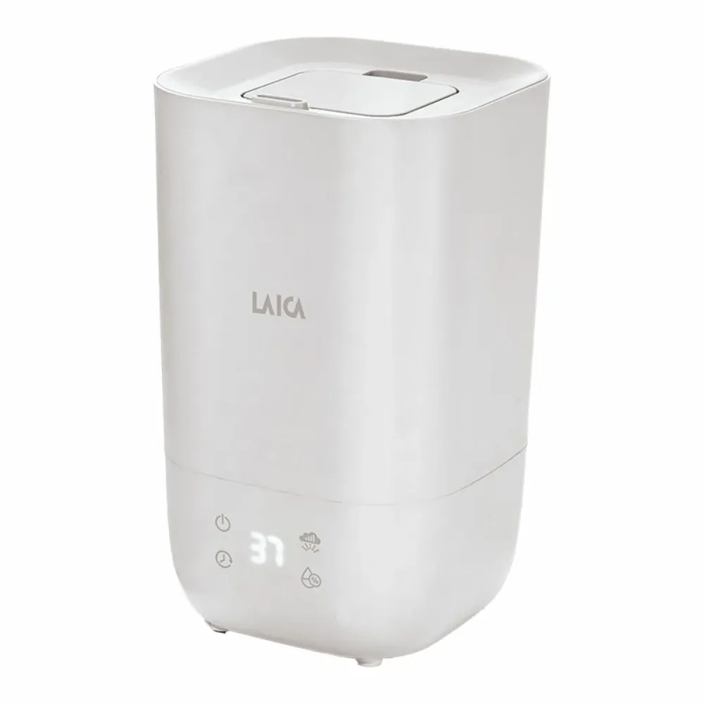 Laica, Ултразвуков овлажнител ароматен дифузер с LED 25 W 3,3 L, Бял